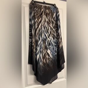 Chico’s animal print skirt size 1 new not worn partially tag